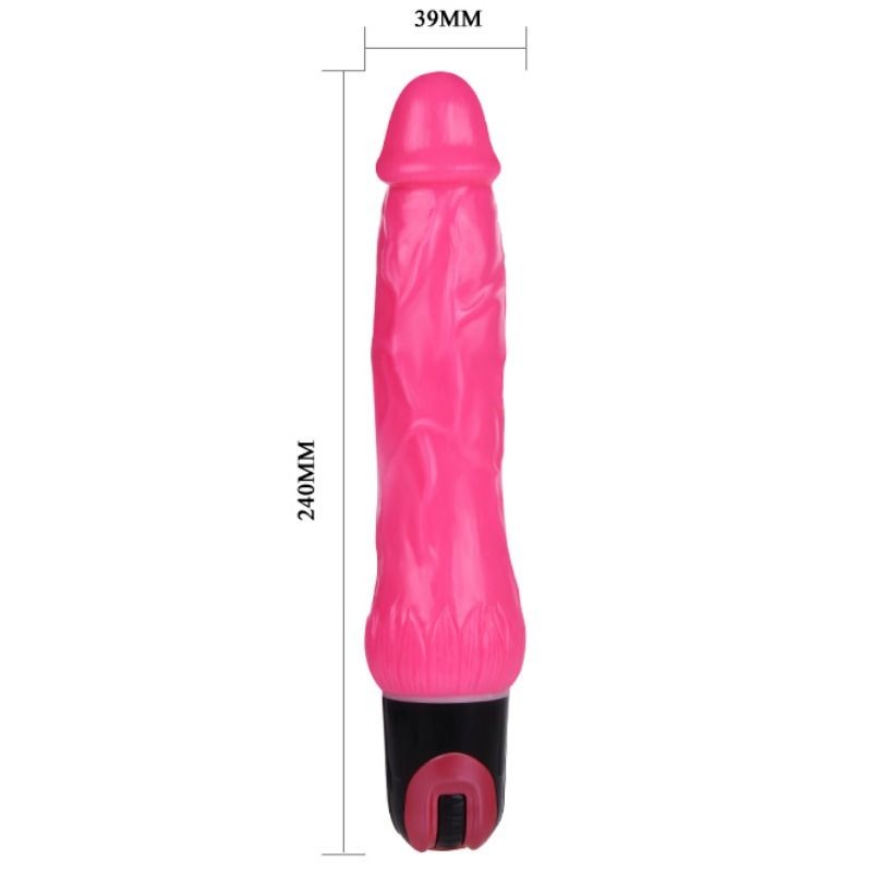 VIBRATOR DAAPLY PLEASURE MULTIVELOCIDAD ROSA