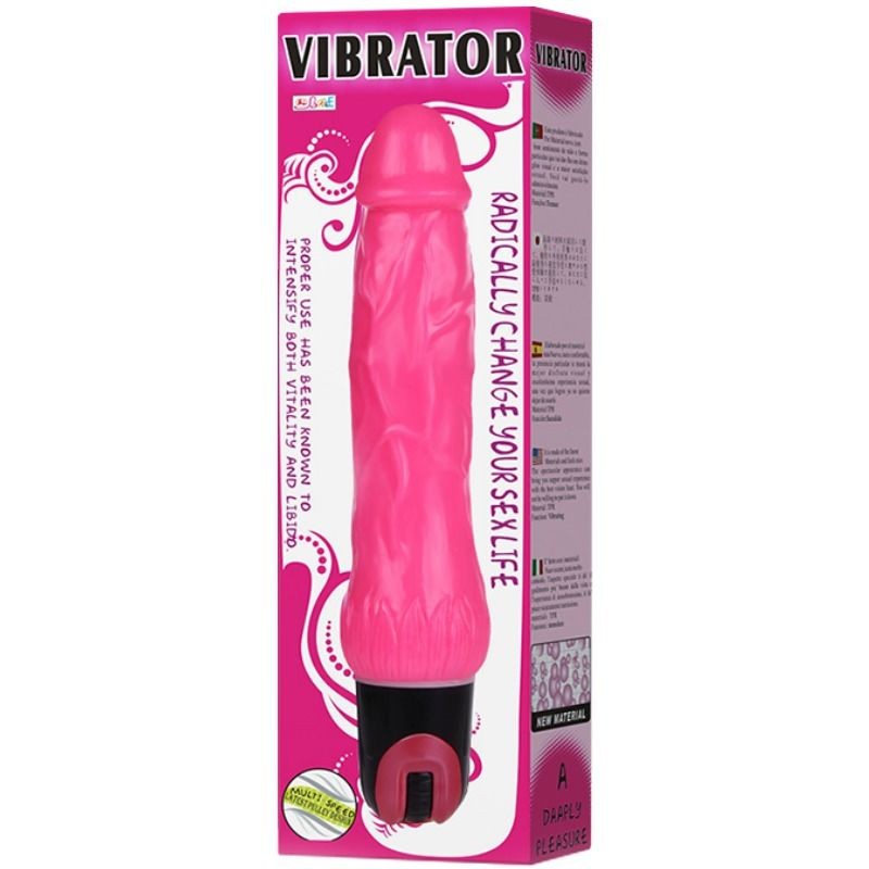 VIBRATOR DAAPLY PLEASURE MULTIVELOCIDAD ROSA