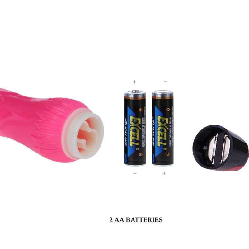 VIBRATOR DAAPLY PLEASURE MULTIVELOCIDAD ROSA