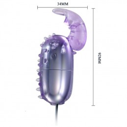SUPER VIBRATOR HUEVO VIBRADOR CON ESTIMULADOR