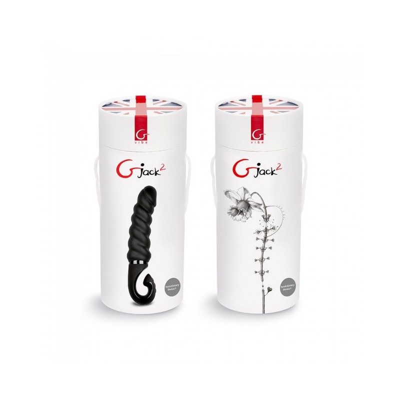 G-JACK 2 - DILDO VIBRADOR NEGRO