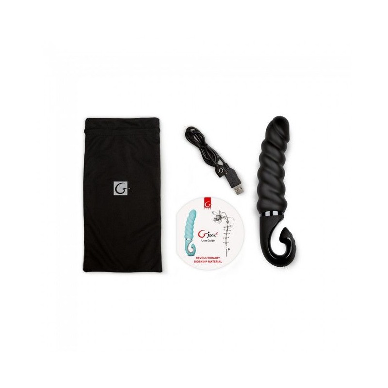 G-JACK 2 - DILDO VIBRADOR NEGRO