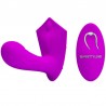 BRILLY GLAM WE LOVE VIBRADOR PARA PAREJAS CONTROL REMOTO NEGRO