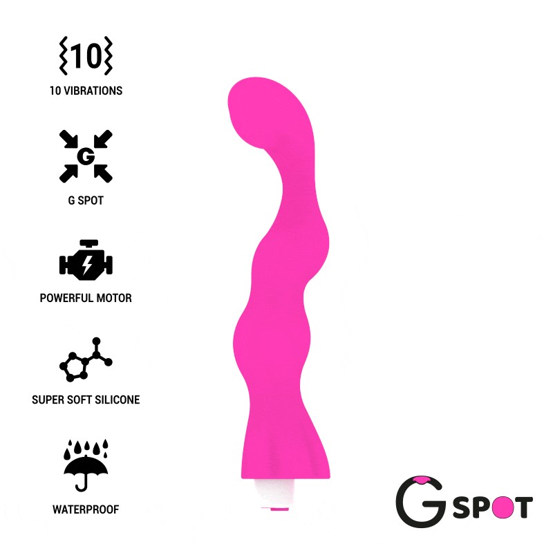 G-SPOT GEORGE VIBRADOR PUNTO G ROSA CHICLE