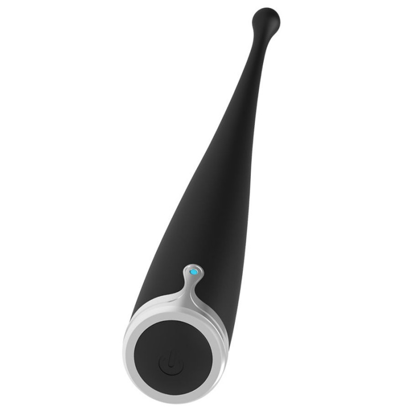 BRILLY GLAM SPOT VIBE VIBRADOR CLITORIAL ORGASMICO SILICONA NEGRO