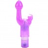 SILICONE CONEJITO VIBRADOR KISS LILA