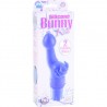 SILICONE CONEJITO VIBRADOR KISS LILA