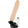 BASECOCK REALISTIC VIBRADOR CONTROL REMOTO NEGRO 19 CM