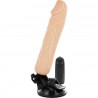 BASECOCK REALISTIC VIBRADOR CONTROL REMOTO NATURAL 20CM