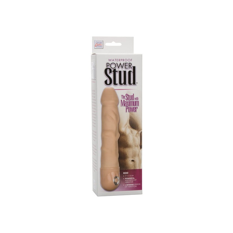 CALEX POWER STUD ROD VIBRADOR NATURAL