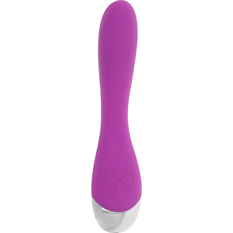 OHMAMA VIBRADOR 6 MODOS Y 6 VELOCIDADES LILA 20.5 CM