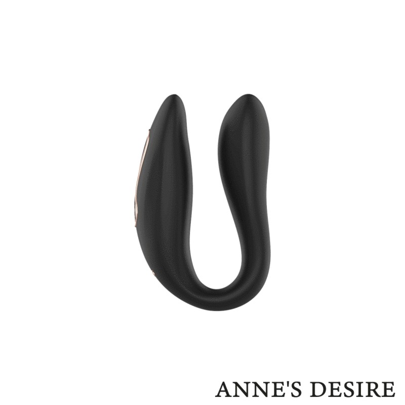 ANNE'S DESIRE DUAL PLEASURE TECNOLOGÍA WATCHME NEGRO