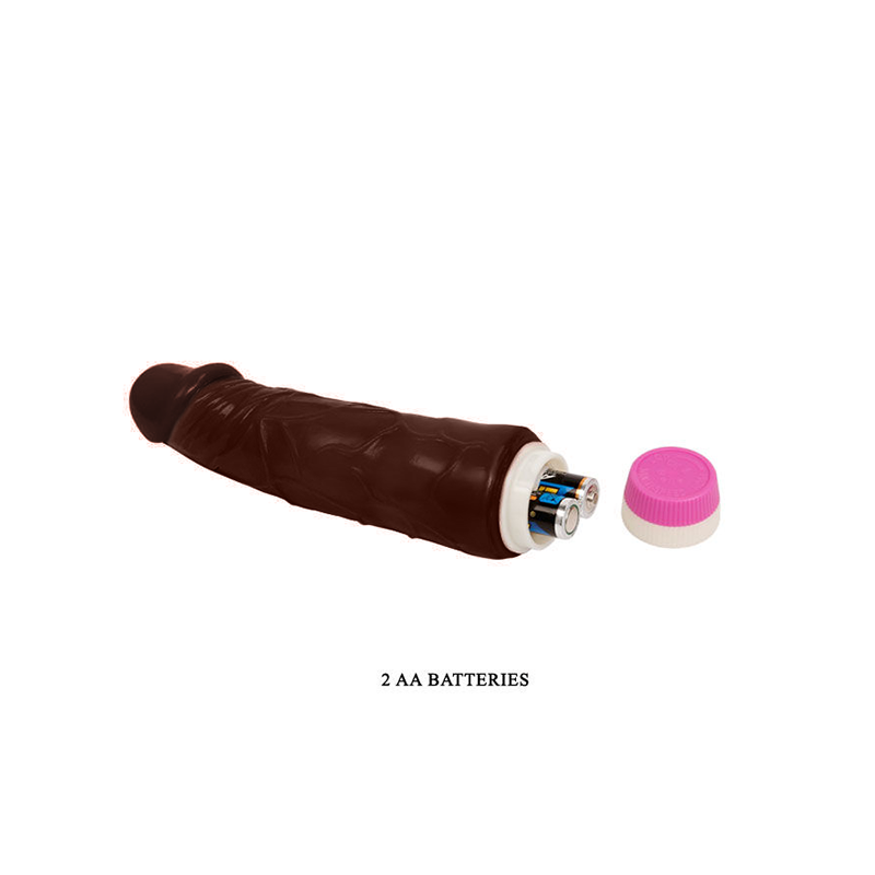 WAVES OF PLEASURE VIBRADOR 19,5 CM MULATO