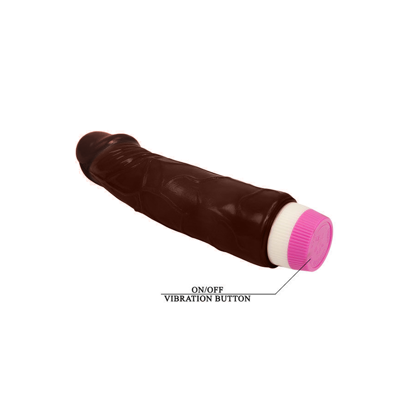 WAVES OF PLEASURE VIBRADOR 19,5 CM MULATO