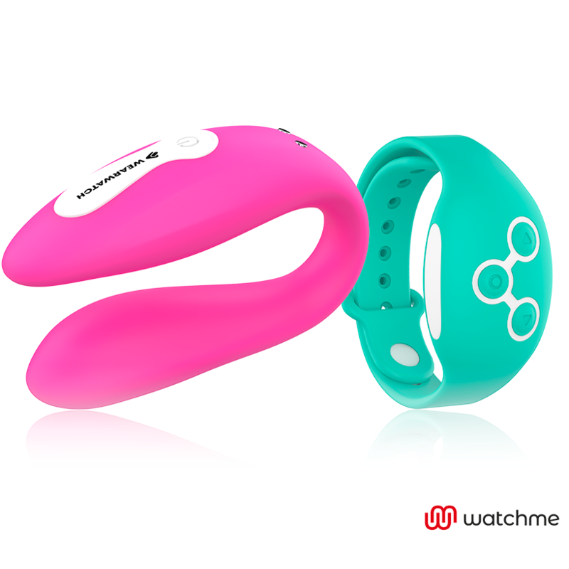 WEARWATCH VIBRADOR DUAL TECHNOLOGY WATCHME FUCSIA / AGUA MARINA