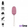 ONLINE HUEVO VIBRADOR CONTROL REMOTO M - ROSA