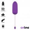 ONLINE HUEVO VIBRADOR WATERPROOF - LILA