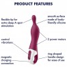 SATISFYER A-MAZING 1 VIBRADOR PUNTO A - BERRY