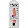 KING COCK VIBRADOR REALISTICO 15.24 CM STIFFY - NATURAL