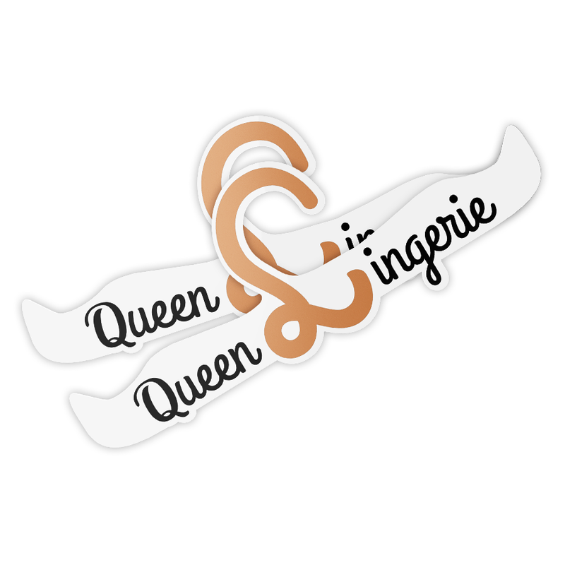 QUEEN LINGERIE - PERCHA PARA LENCERIA 27.5 CM (1 Unidad)