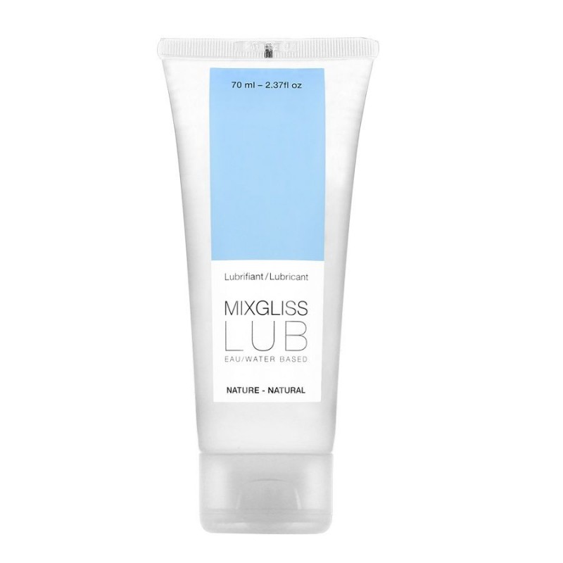 MIXGLISS LUBRICANTE BASE DE AGUA NATURAL  70ML