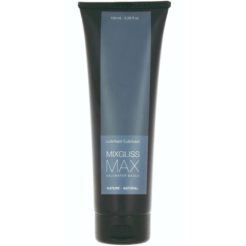 MIXGLISS MAX LUBRICANTE BASE AGUA EXTRA LUBRICACION 150 ML