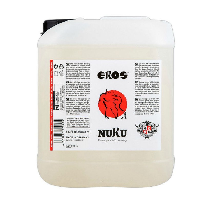 EROS NURU ACEITE MASAJE RICO EN MINERALES 5000ML