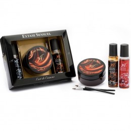 INTT - DOUBLE FUN KIT CON BALA VIBRADORA Y GEL DE MASAJE FRESA