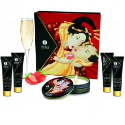 INTT - DOUBLE FUN KIT CON BALA VIBRADORA Y GEL DE MASAJE FRESA