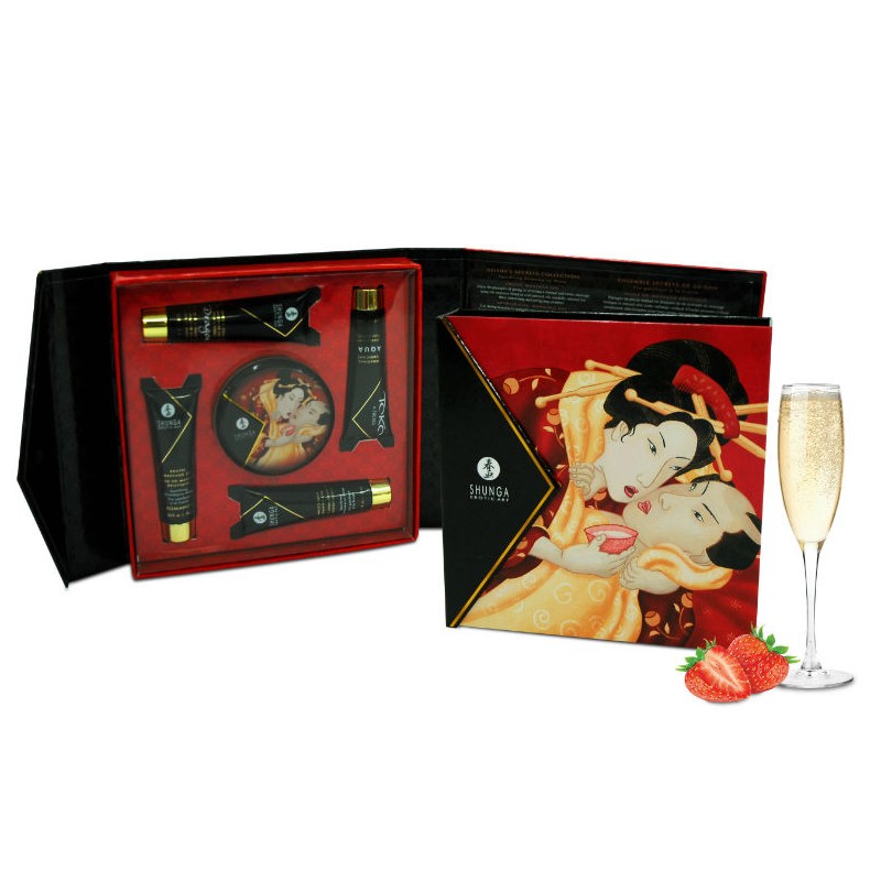 KIT SECRET GEISHA FRESAS Y CAVA