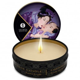 SHUNGA MINI CARESS BY CANDELIGHT VELA MASAJE FRUTAS EXÓTICAS 170ML