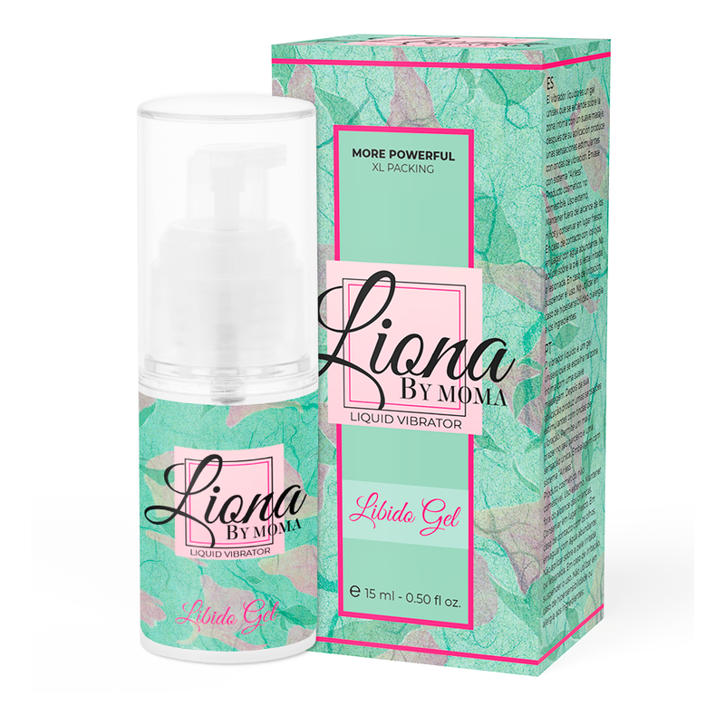 LIONA BY MOMA VIBRADOR LIQUIDO LIBIDO GEL 15 ML