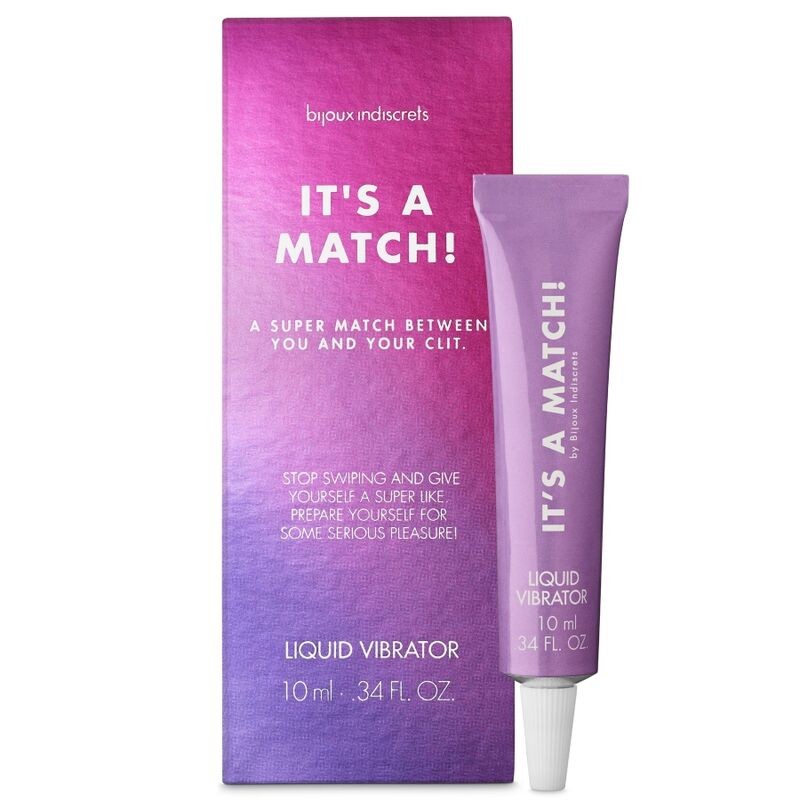 BIJOUX ITS A MATCH VIBRADOR LIQUIDO 10 ML