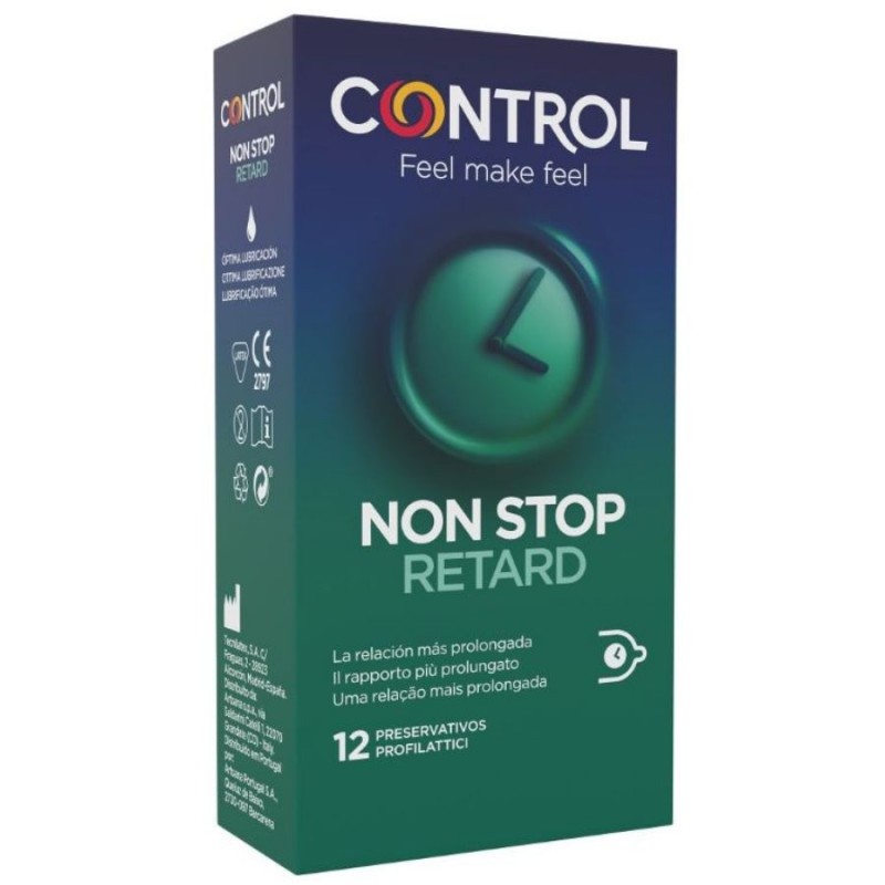 CONTROL NON STOP RETARD PRESERVATIVOS 12 UNIDADES