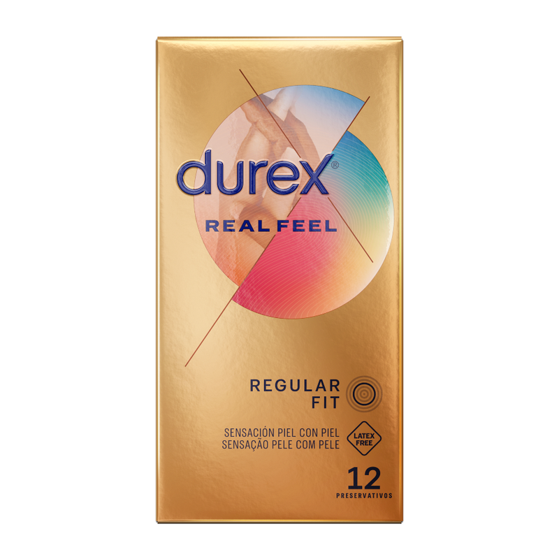 DUREX - REAL FEEL 12 UNIDADES