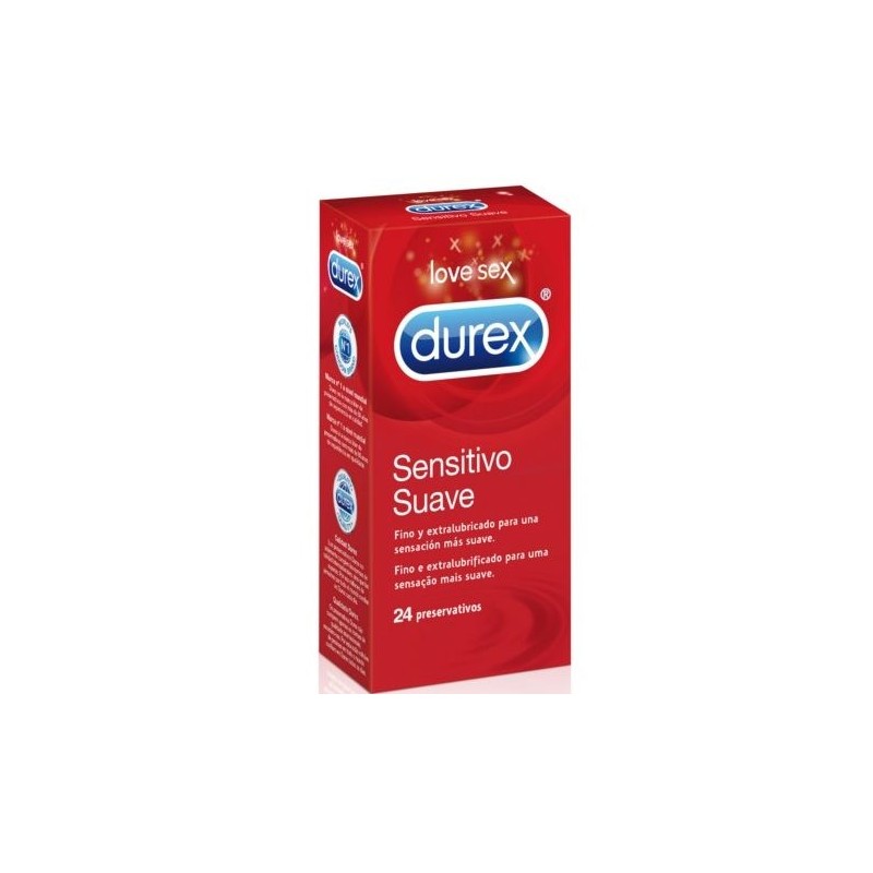 DUREX - SENSITIVO SUAVE 24 UNIDADES