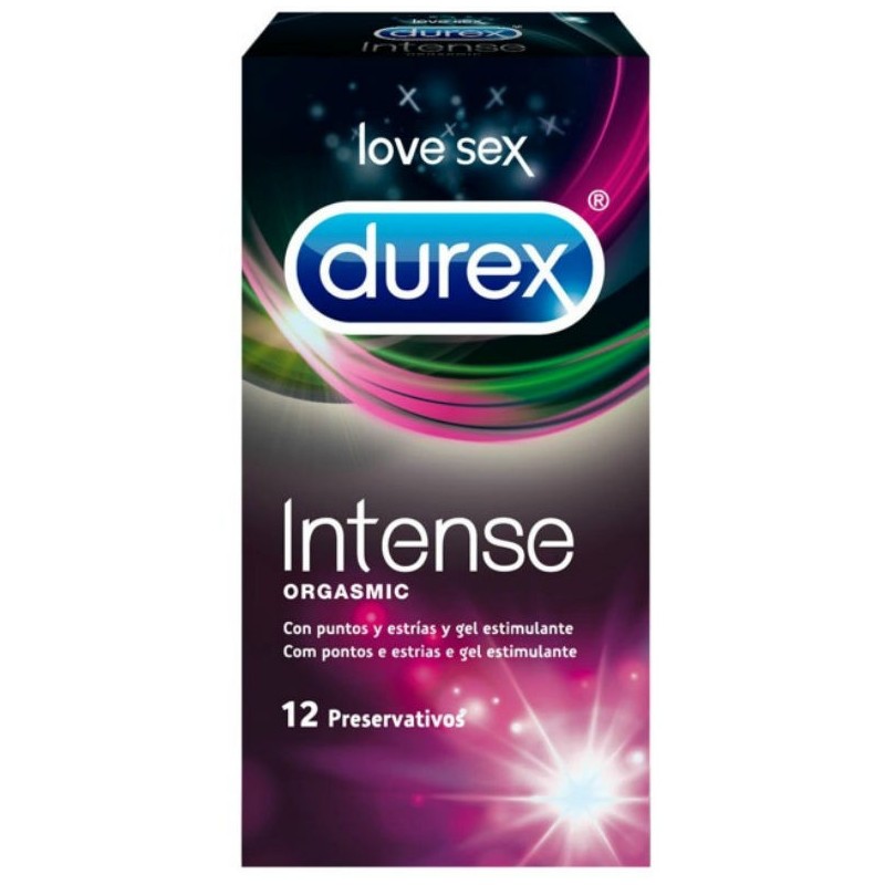 DUREX - INTENSE ORGASMIC 12 UNIDADES