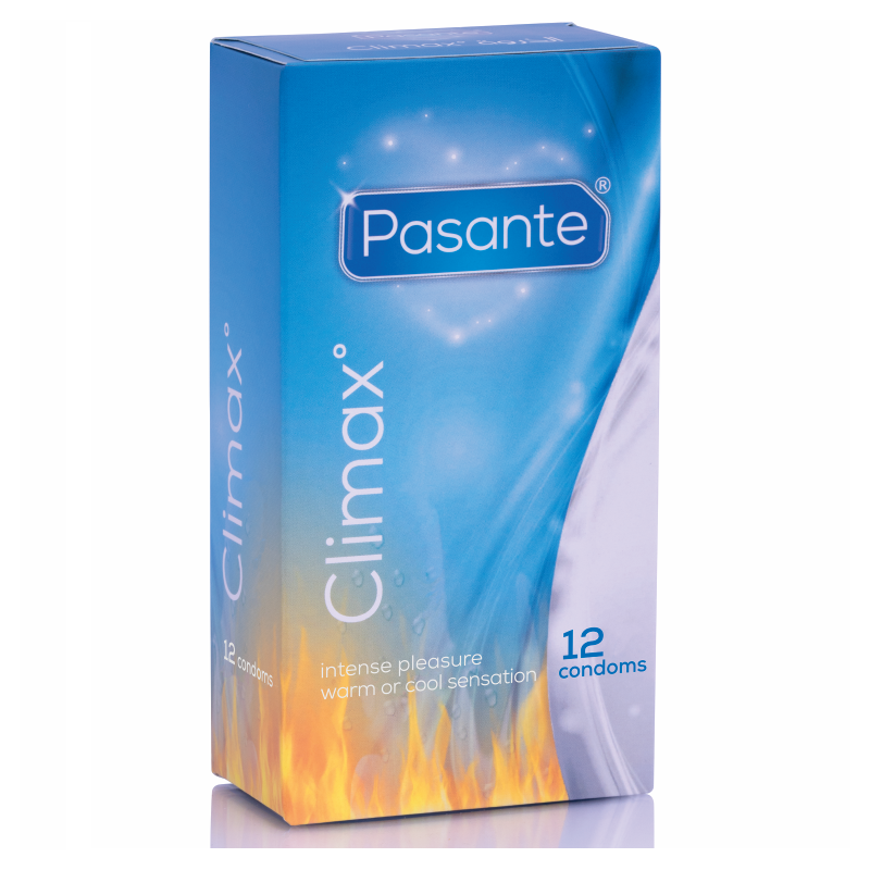 PASANTE CLIMAX 6 EFECTO CALOR + 6 EFECTO FRIO  / 12UNIDADES