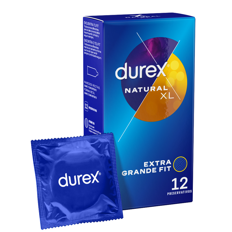 DUREX - NATURAL XL 12 UNIDADES