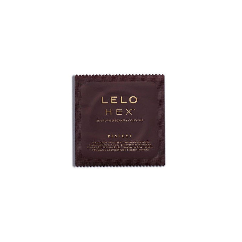 LELO HEX CONDOMS RESPECT XL 12 PACK