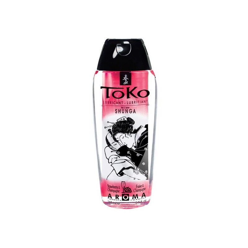 SHUNGA TOKO AROMA LUBRICANTE FRESAS Y CHAMPAGNE