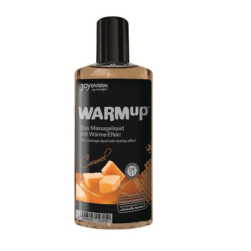 ACEITE DE MASAJE EFECTO CALOR CARAMELO 150ML