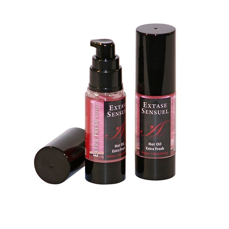 EXTASE SENSUEL ACEITE DE MASAJE EFECTO EXTRA FRESH FRESA 30ML