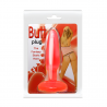 PLUG ANAL TACTO SUAVE ROJO 14.2