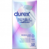 DUREX - INVISIBLE EXTRA LUBRICADO 12 UNIDADES