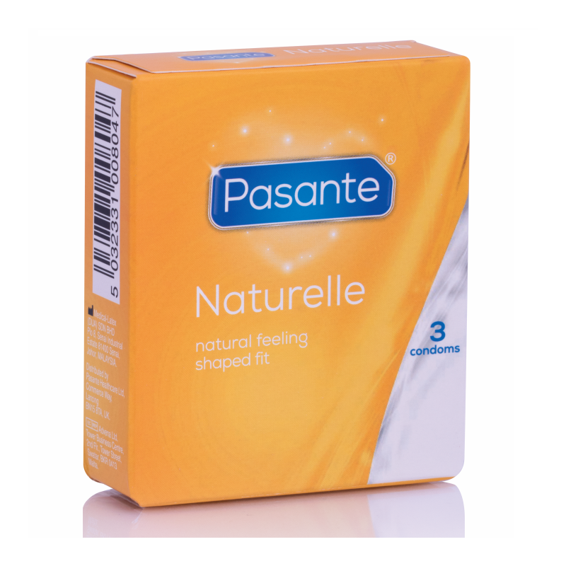 PASANTE CONDOM GAMA NATURELLE 3 UNIDADES