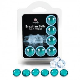 SECRETPLAY SET 6 BRAZILIANS BALLS MENTA