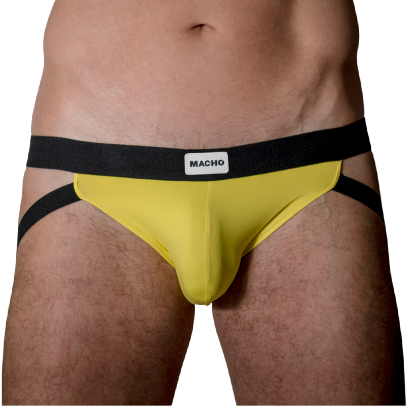 MACHO MX22A SUSPENSORIO AMARILLO L/XL