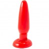 PLUG ANAL PEQUEÑO ROJO 15CM