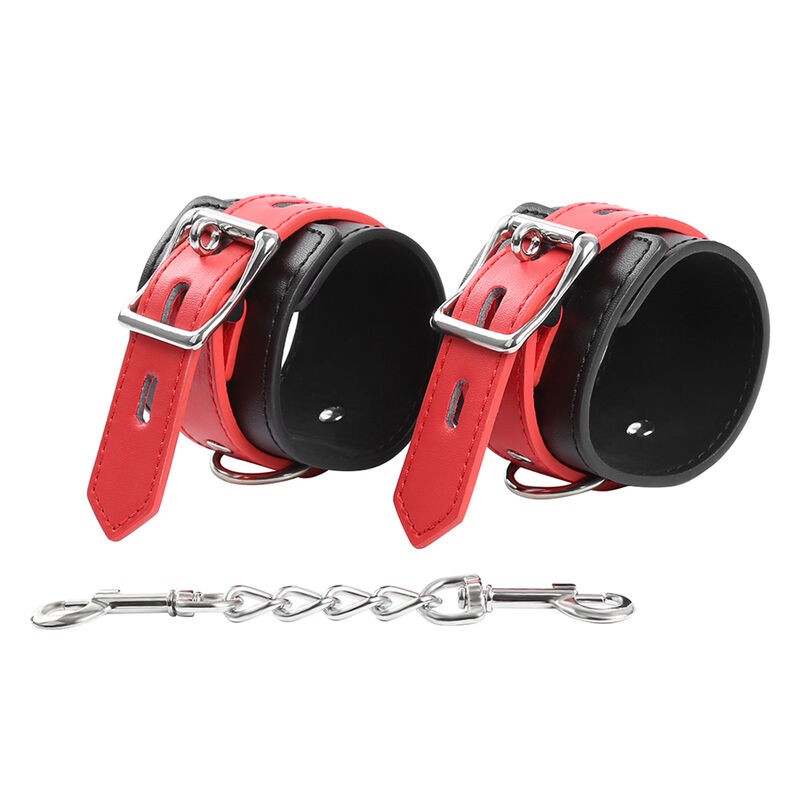 OHMAMA FETISH LOCK BUCKLE WRIST RESTRAINTS